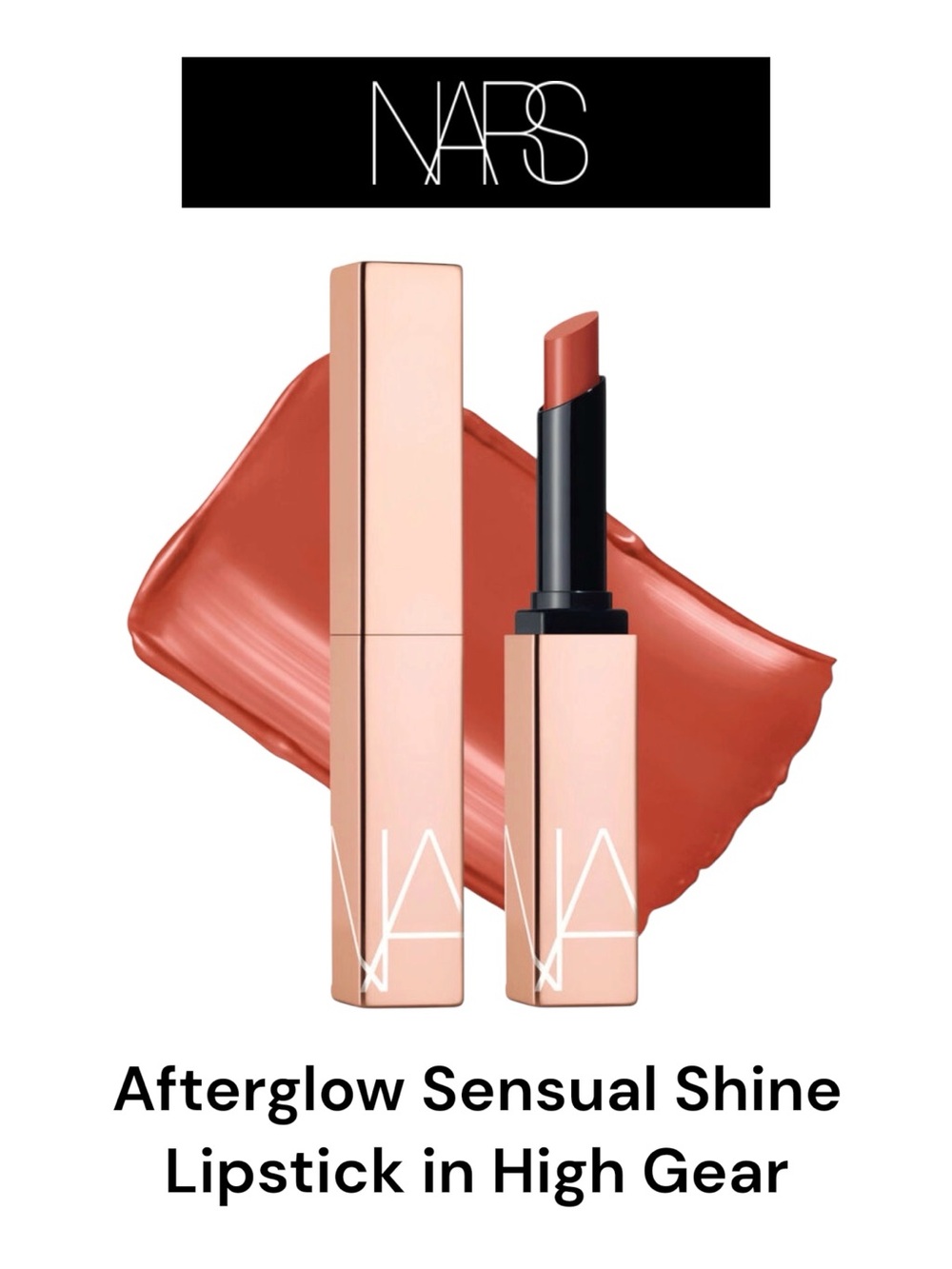 Nars Afterglow Sensual Shine Lipstick in High Gear 218